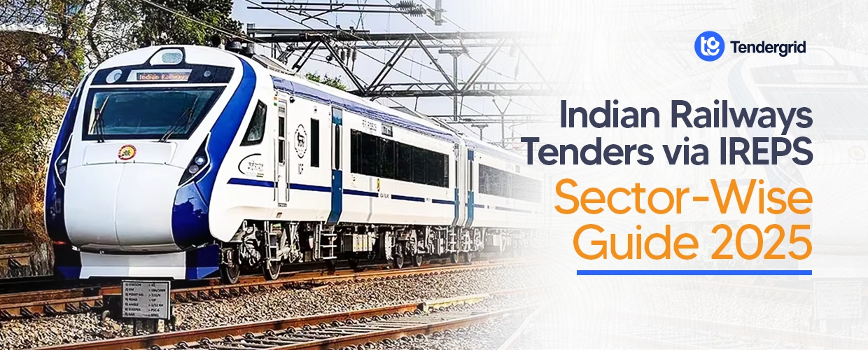 Sector Wise Rrh Installation Indian Railways Tenders via IREPS: Sector Wise Guide 2025 | Tender Grid